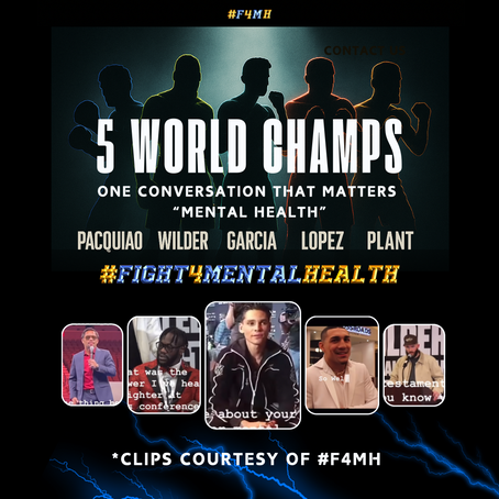 Fighters Are Finally Being Heard — F4MH Sparks a Mental Health Conversation in Combat Sports