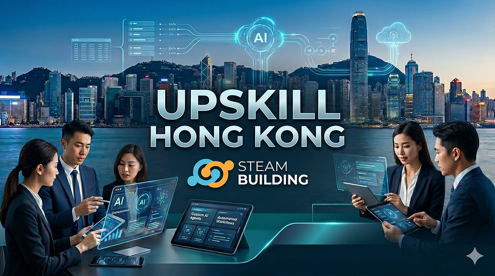 Upskill Hong Kong 政策的專業 AI 工作坊