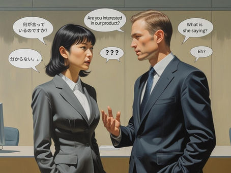 The need for Japanese to do business in Japan