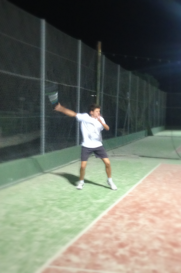 Forehand takeback