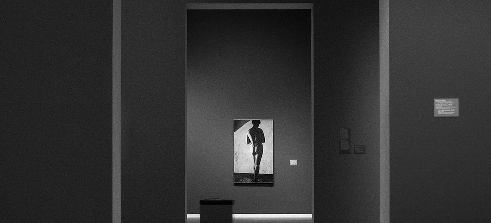 Museum gallery corridor