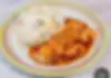Crevettes sauce aigre douce + riz cantonais ou nouilles