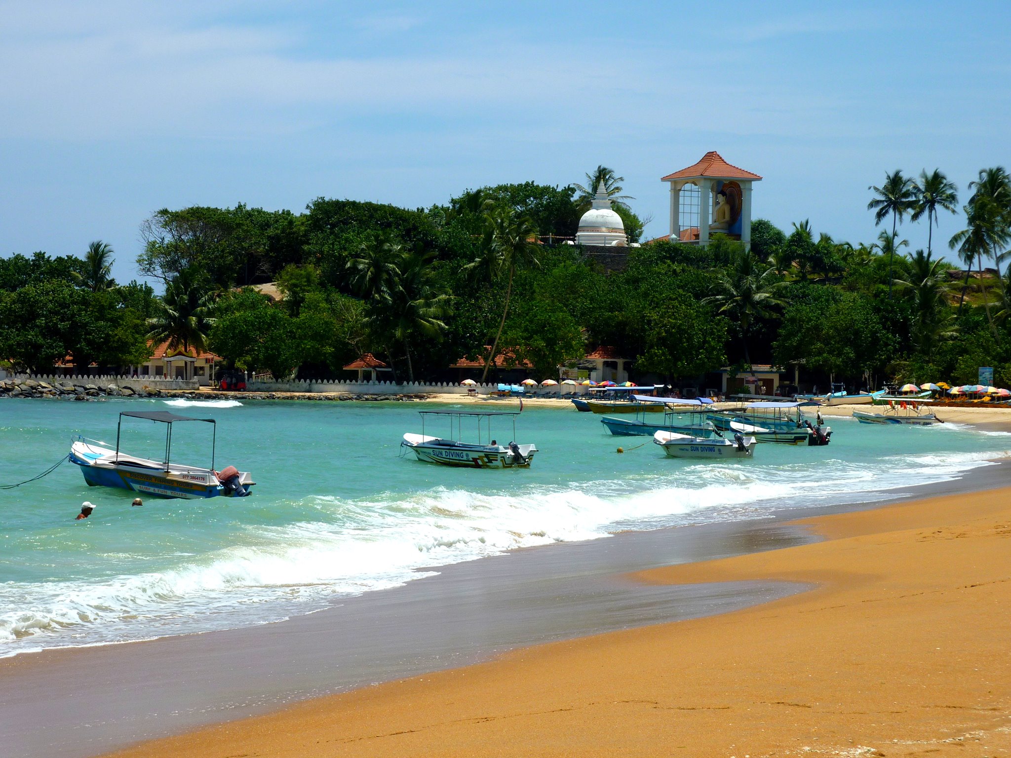 Temples à Unawatuna