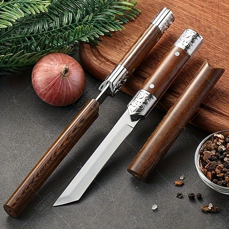 Faca profissional esculpida em Aço inoxidável premium, Master Chefe Estilo Persa
