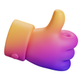 multicolour thumbs up for an excellent accounting service in Kent