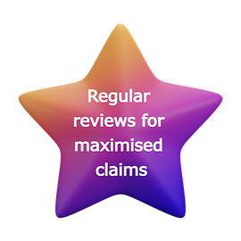 Regular reviews for maximised claims