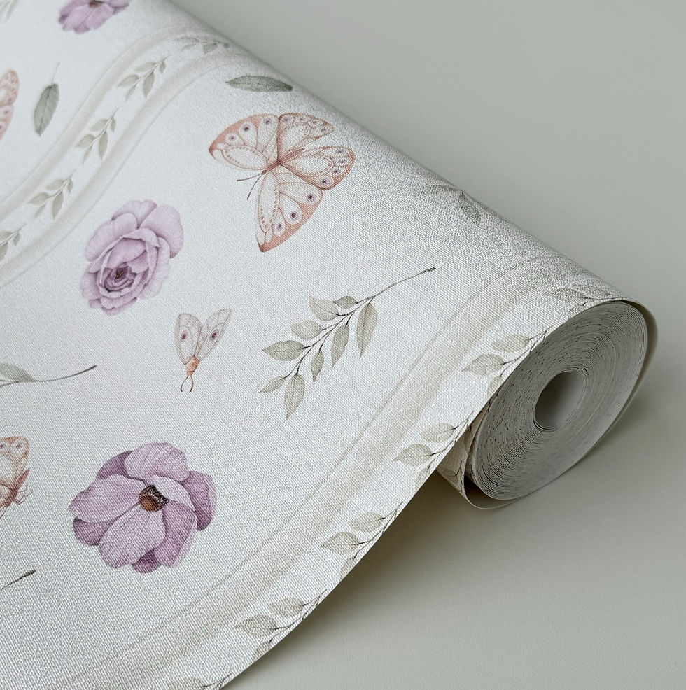 Papel de Parede Bosque Lilas - PAPCAA30