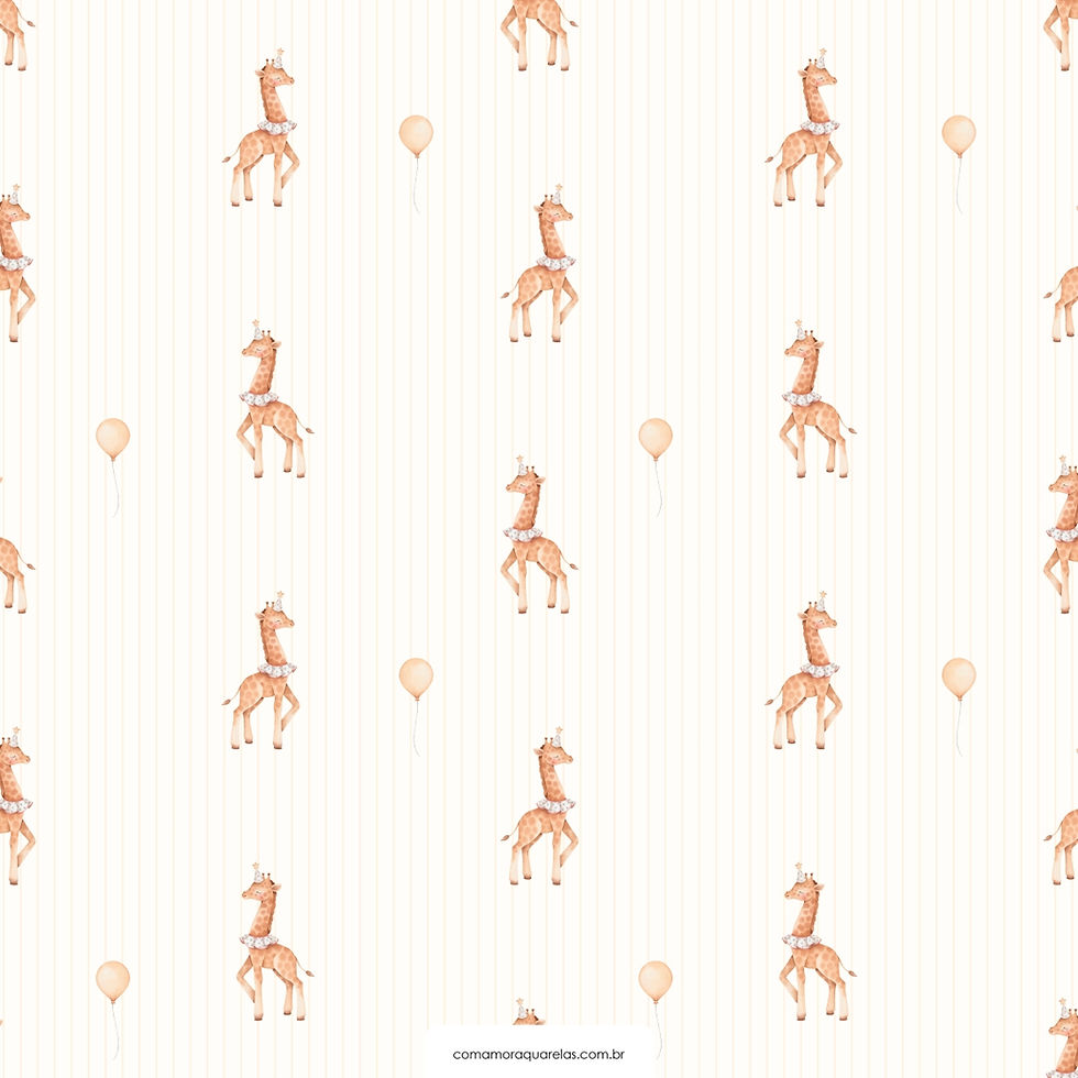 Miniature : Papel de Parede Girafinhas - PAPCAA12