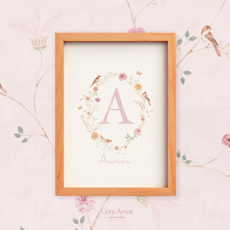 Quadro Personalizado Fiori Aurora - QDCAA244