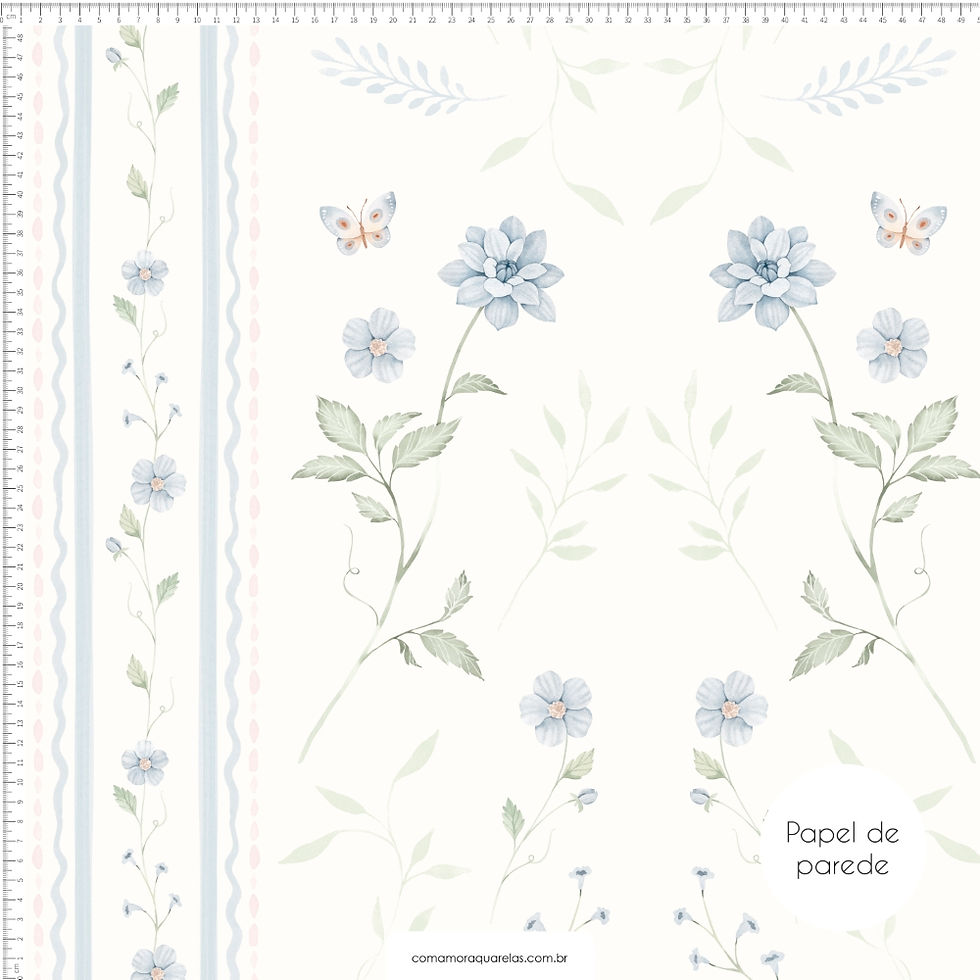 Papel de Parede Jardim Amore - PAPCAA434M