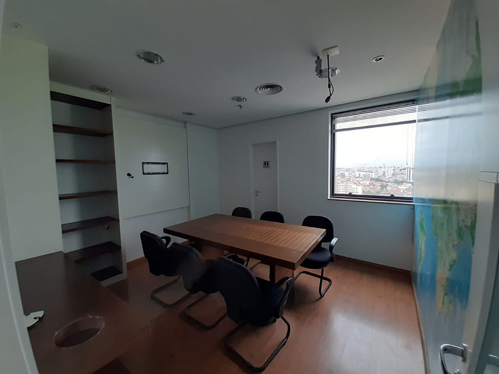 (Alugado) Conjunto Comercial Mobiliado 80m², Metrô Santana, 2 Vagas, 4 WCs.