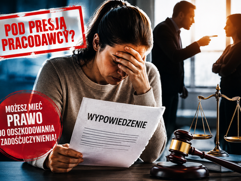 Wypowiedzenie pod presją pracodawcy?