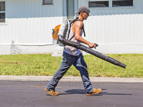 Tightening the Screws (Ever so Slightly) on Gas Leaf Blowers
