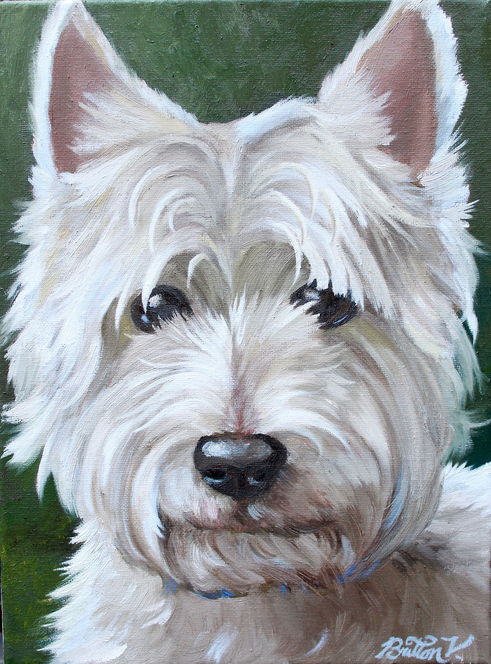 Thumbnail: Oil Portrait of Pets -DEPOSIT
