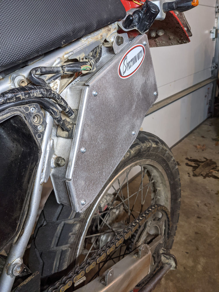 XR650L Battery Relocation ALTERNATIVE