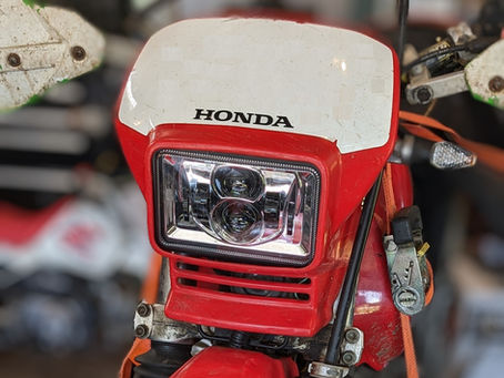 XR650L DOT Legal LED Headlight Installation Instructions