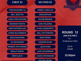 Round 12 Teams