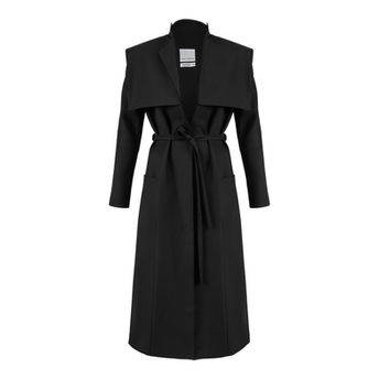 black coat invisible mannequin shot by Studio A-Chromatique in Montreal