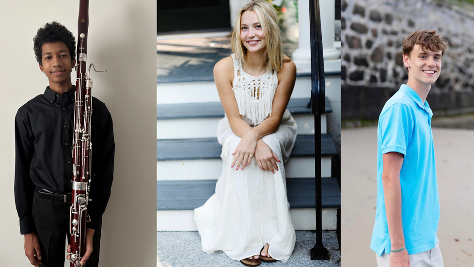 The Marblehead Festival of Arts is proud to announce the 2026 scholarship recipients: Stanislav "Stan" Almeda, Sara "Sadie" Beane, and Quinn Scheib.