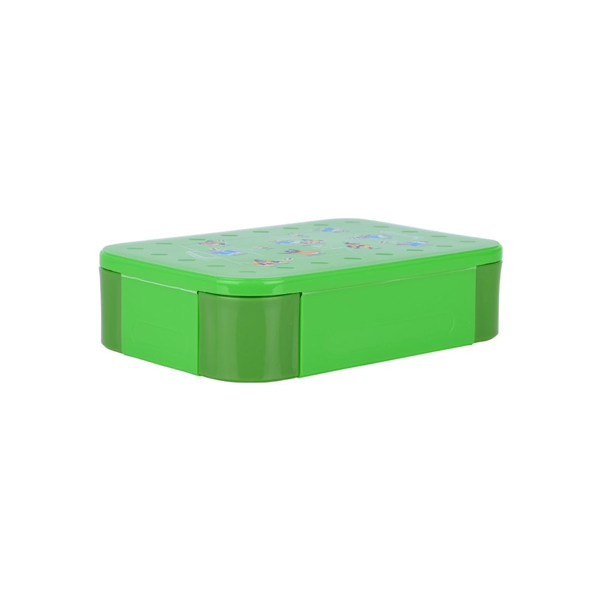 KIDS LUNCH BOX  900ml WITH 2 DETACHABLE COMPARTMENTS JUNGLE KICK
