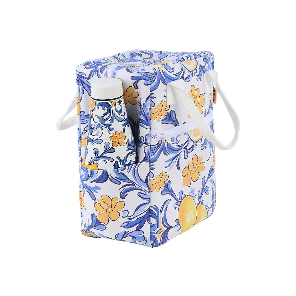 Thumbnail: LUNCH BAG SAVE THE AEGEAN INSULATED 7lt AMALFI COAST