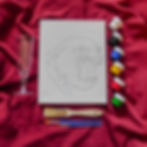 panther themed painting kit