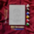 flower child themed painting kit