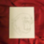 panther themed painting template