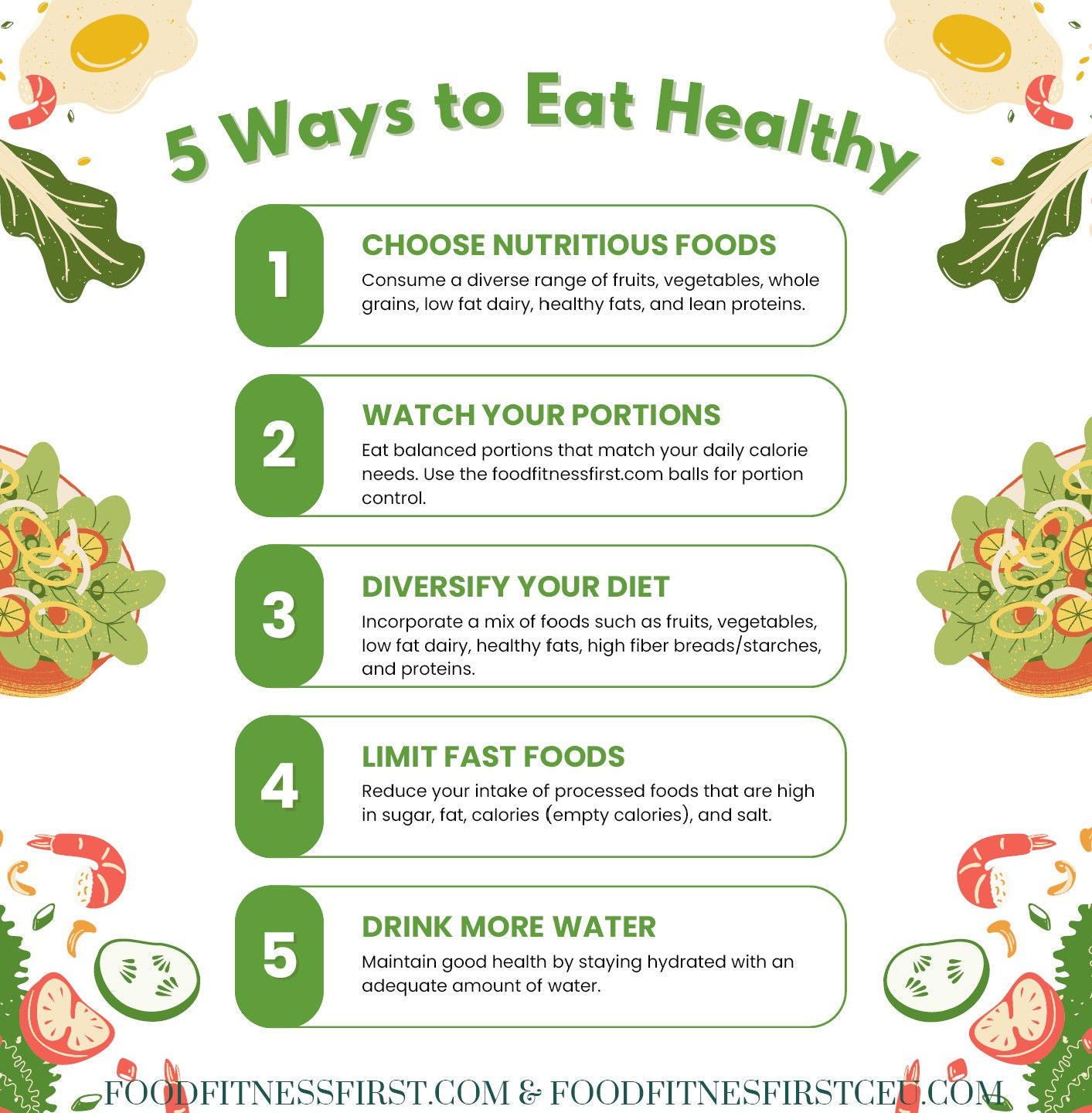 5 Ways to Eat Healthy