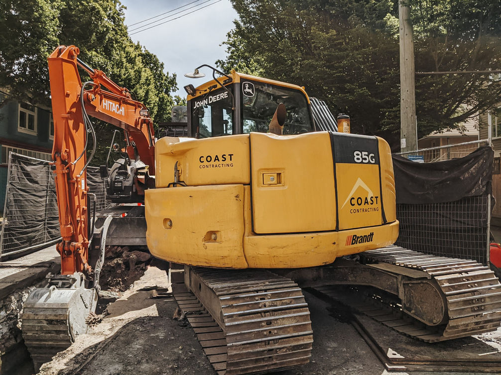Storm drain replacement in Victoria
