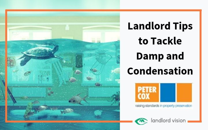 A flooded house representing damp and condensation