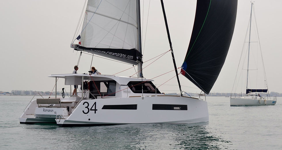 Aventura 34 Sailing Range