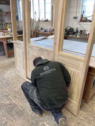 Handcrafted Timber Door