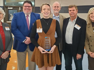 Harpeth High Senior Receives TSBA Award