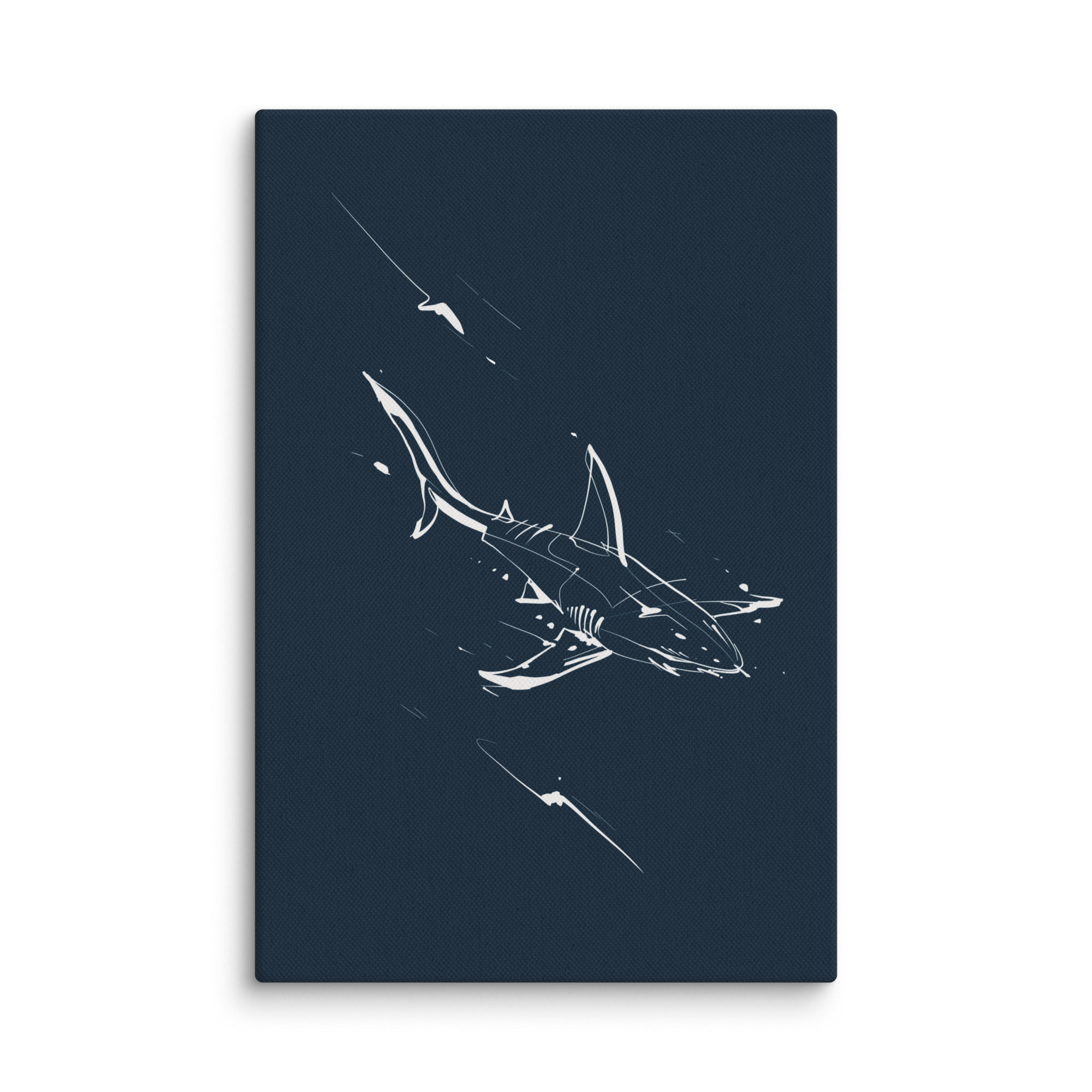 Canvas - raigon shark