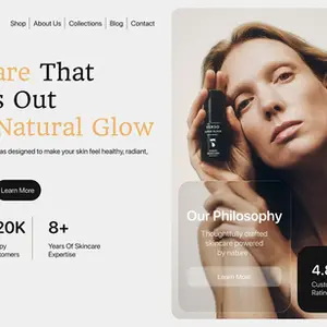 Versocare Skincare Store Website Design