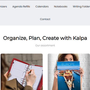 Kalpa — Stationery & Organizer Ecommerce Store