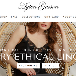 Ayten Passon — Luxury Lingerie Ecommerce Store