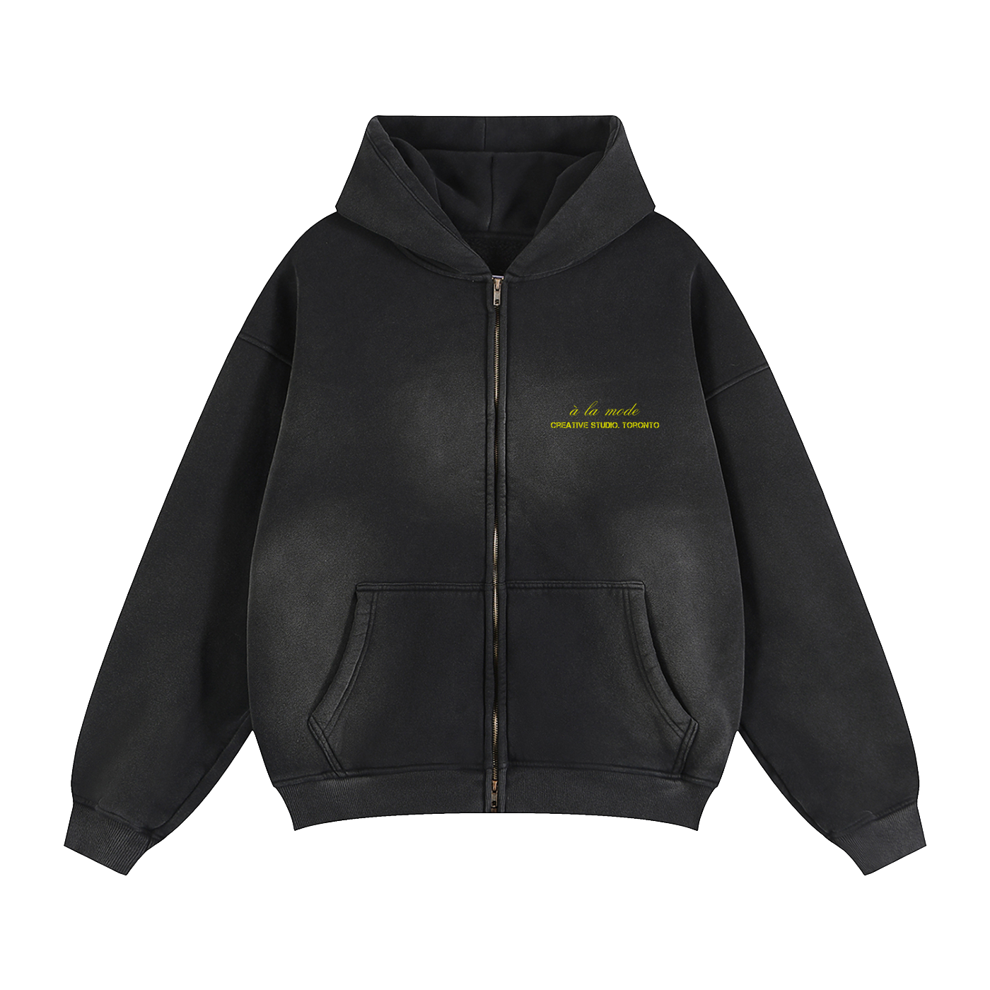 àlm sun-fade zip up