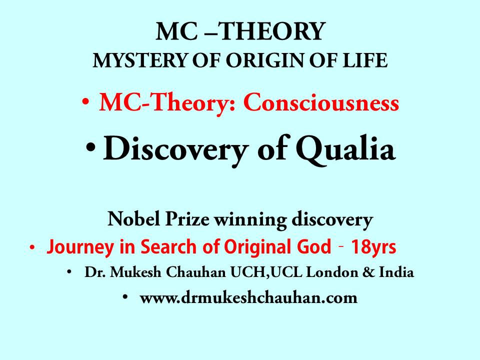 Qualia- discovery