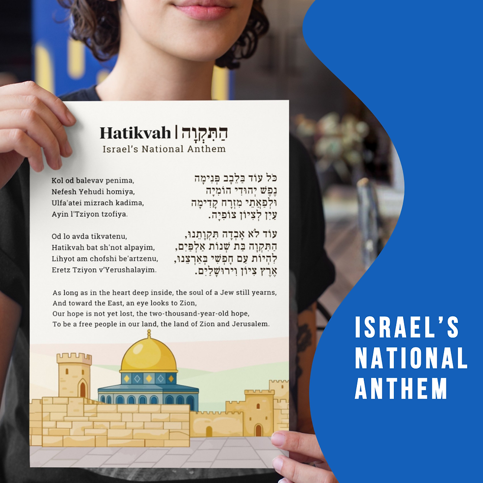 Thumbnail: Yom Ha’atzmaut: Israel Independence Day Worksheets