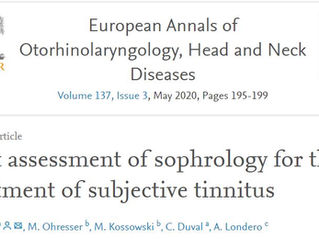 Image du début de l'article Etude Sophrologie pour les acouphènes, en anglais