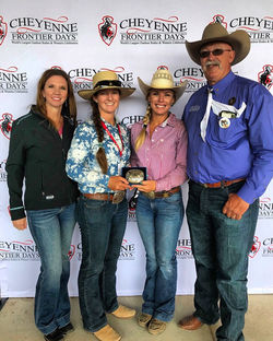 2019 WRBC Trail to Cheyenne Co-Champions, Cheyenne Frontier Days