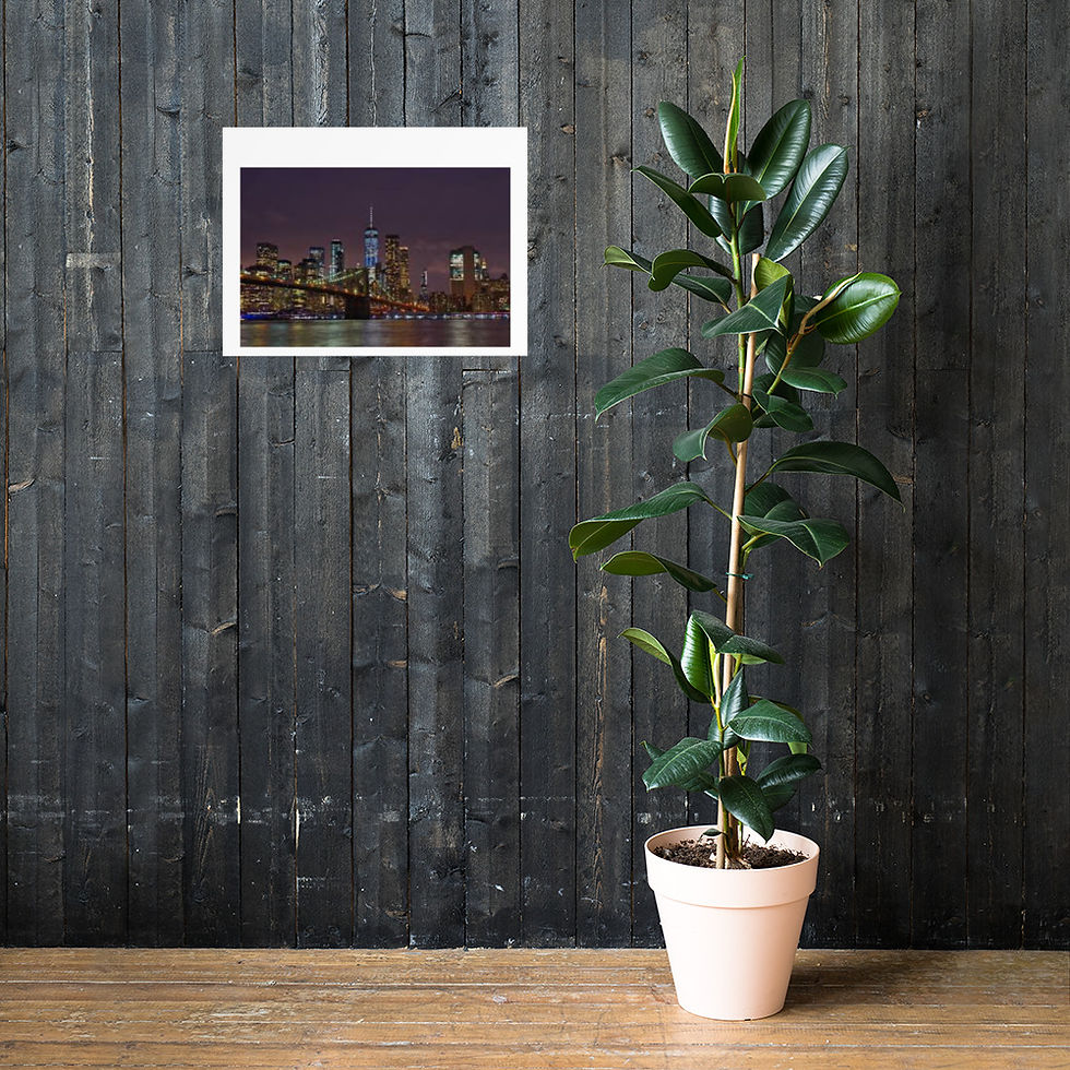 Thumbnail: NYC Skyline Poster