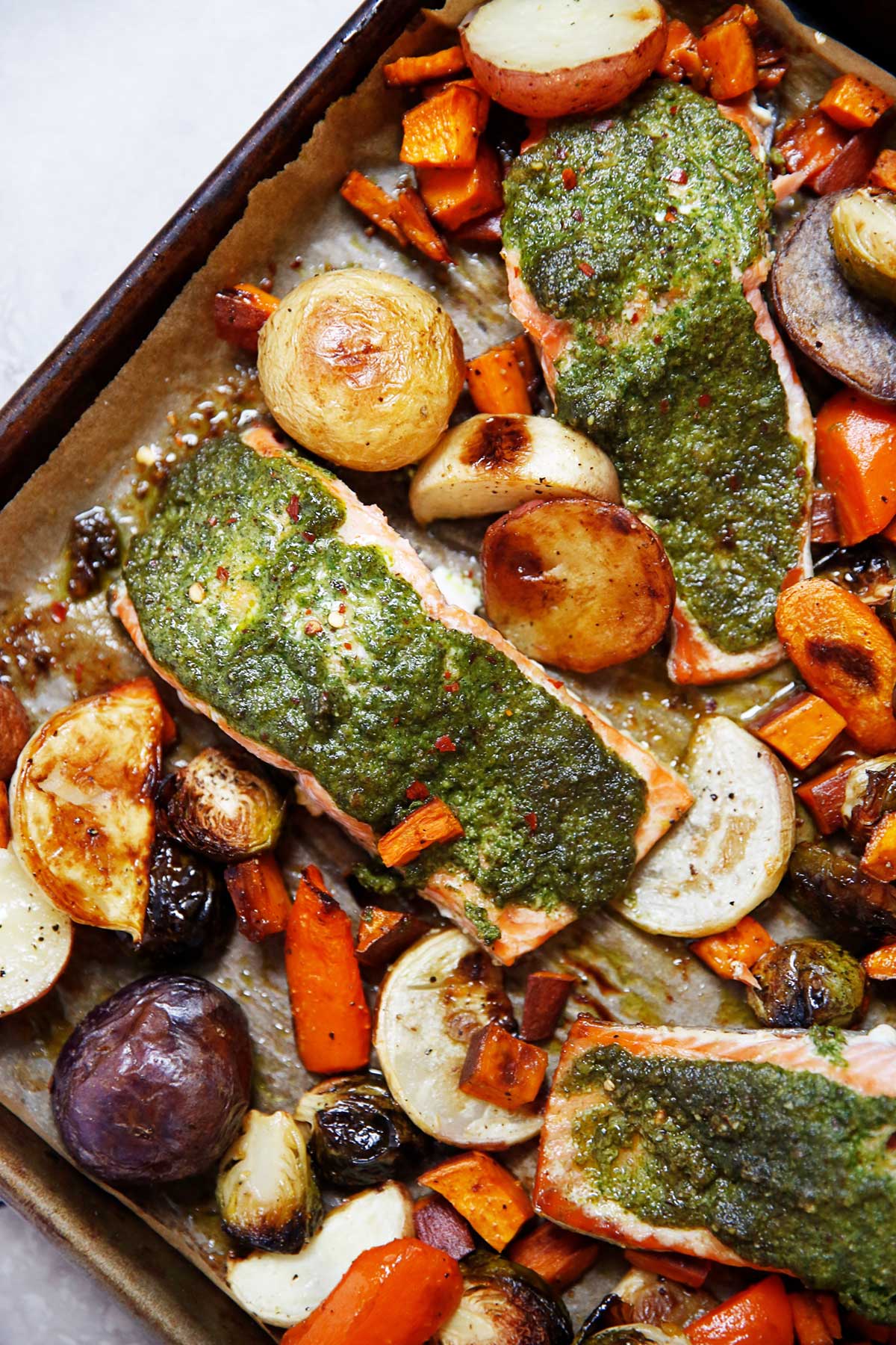 Pesto Salmon
