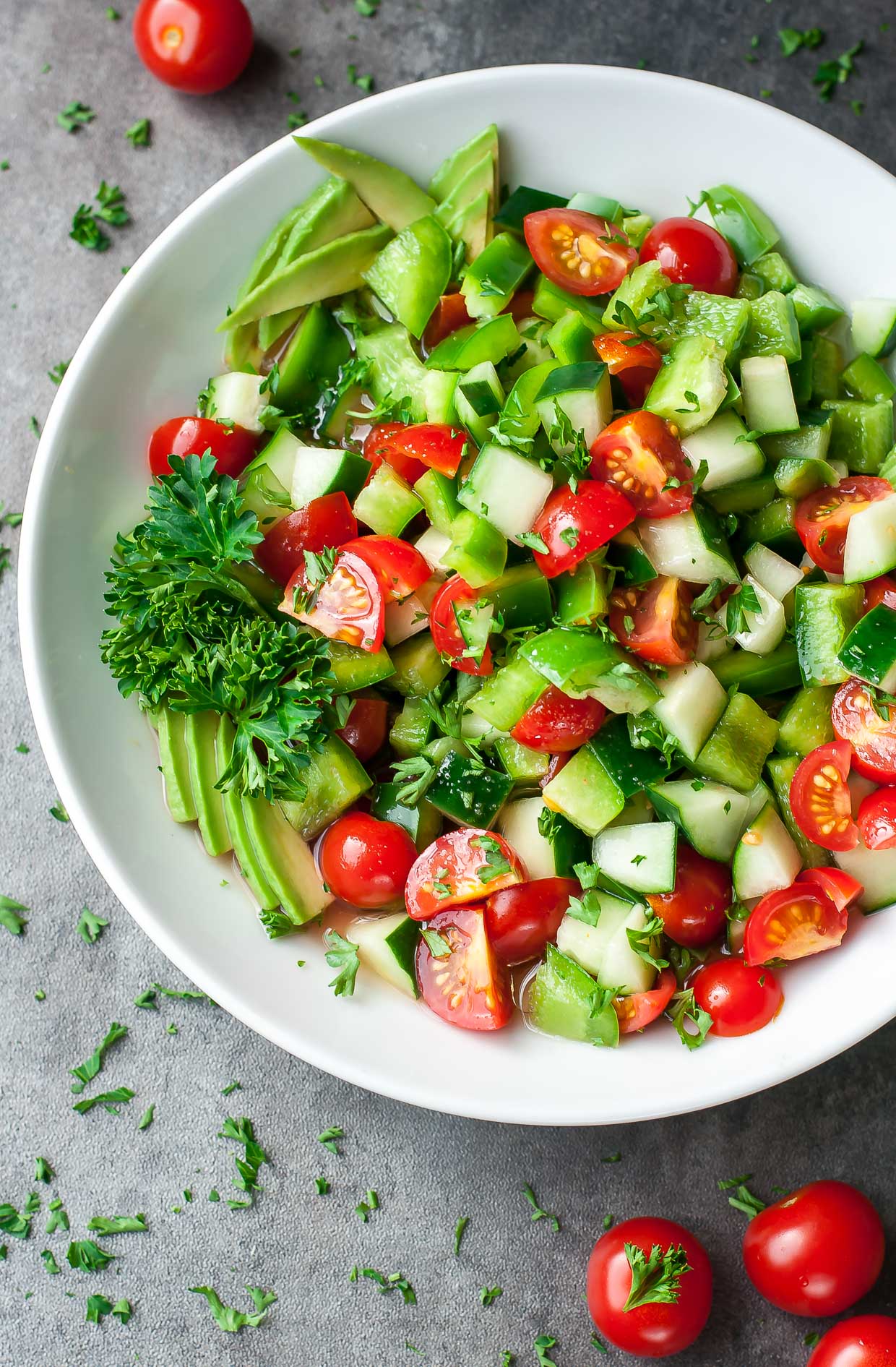 Chickpea Avocado Salad