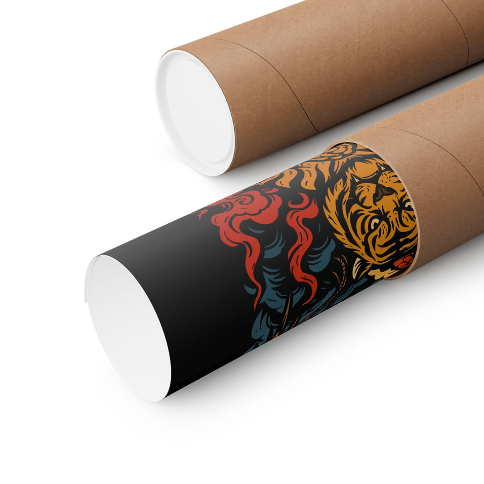Thumbnail: Uechi Ryu Animals Matte Vertical Posters