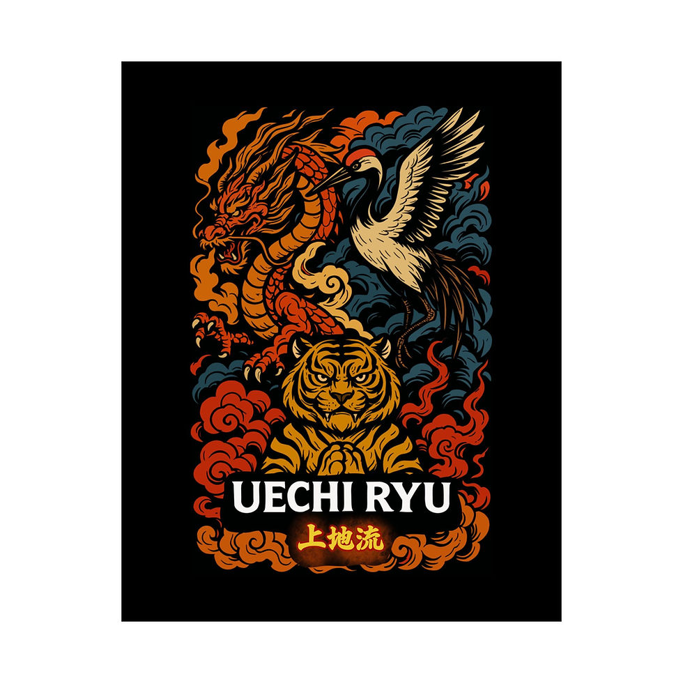 Thumbnail: Uechi Ryu Animals Matte Vertical Posters