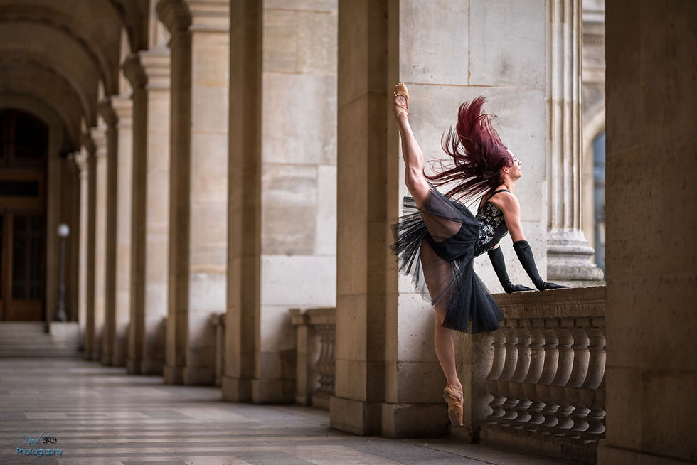 Louvre Attitude Jump Cara Chapman