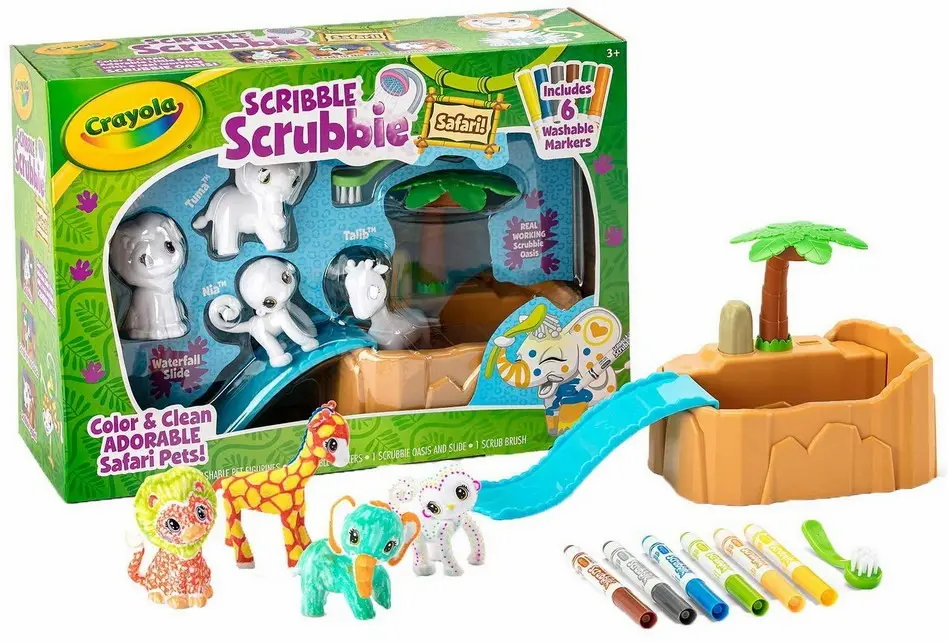 Gorgeous Scribble Scrubbie Safari Capture in HD